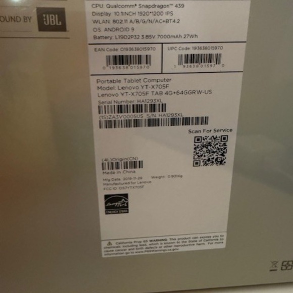 Lenovo Yoga Smart Tab with the Google Assistant - Picture 7 of 8